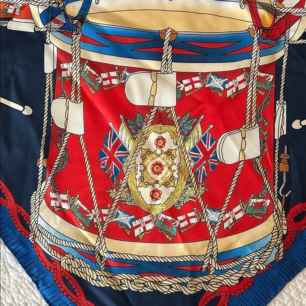 Halcyon Days London Silk Scarf